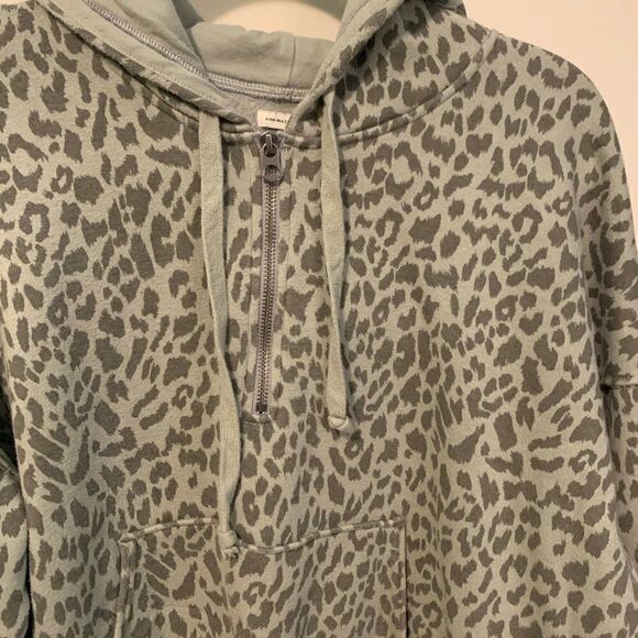 American Eagle Sz XS, EUC, oversized  hoodie, cozy lining, cotton blend - Picture 6 of 16